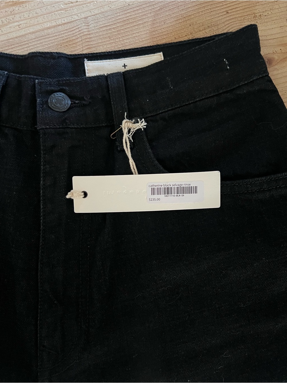 imogene + willie Black Selvage rinse size 26